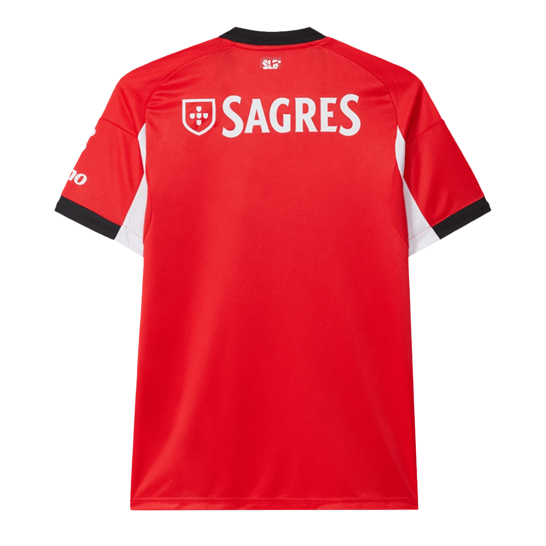 Benfica Soccer Jersey Home Shirt 2025-26