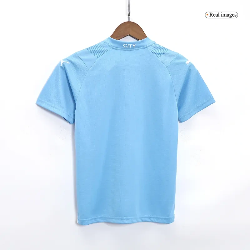 2023/24 Kids Manchester City Home Kit(Jersey+Short+Socks)
