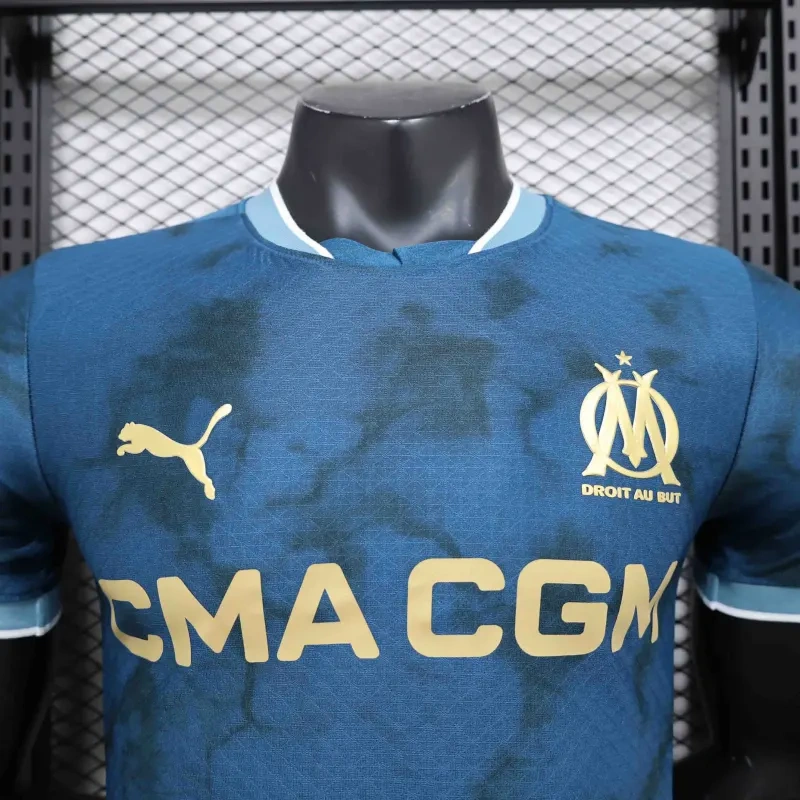 24-25 Marseilles Away Soccer Jersey Player Version